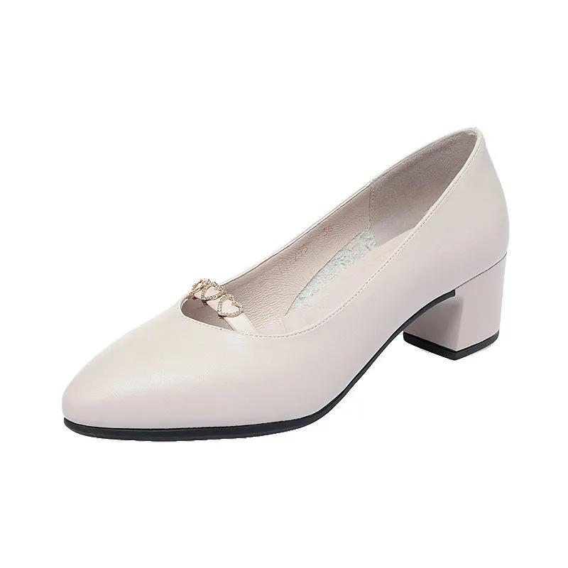 Soft Shoes Women's Sandals Spring and Summer Soft Bottom Cozy Women's Shoes Work Shoes Single Shoes