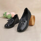 Non-slip Soft Mother Shoes Slip-on Casual Women's Shoes Soft Leather Soft Bottom Non-slip Leather Shoes Single Shoes