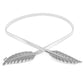 Decorative Leaf Waist Chain Ladies Metal Elastic Chain Wild Fashion Dress Waist Chain