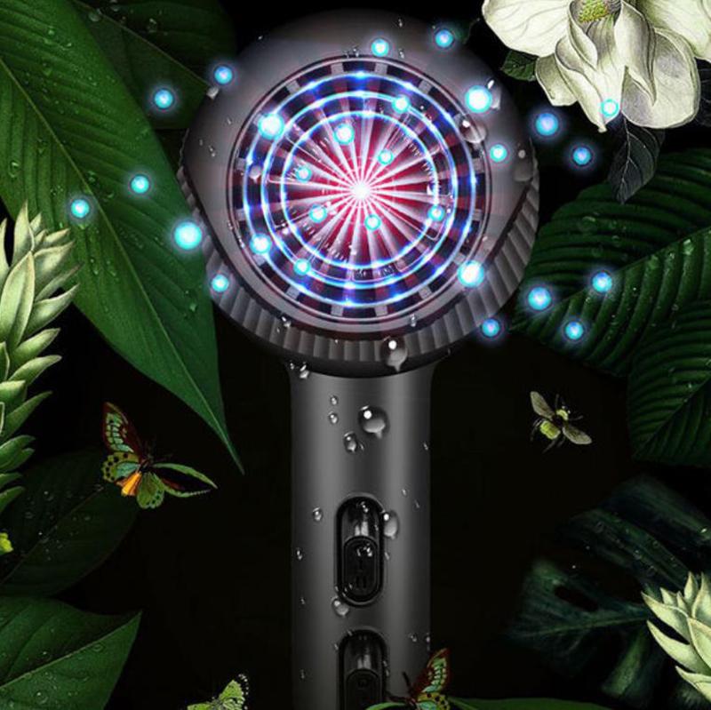 1200W Blu-ray Care Hair Dryer Set High Power Hot/cold Hair Dryer Barber Equipment for Home Hair Salon