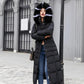 Down Jacket Winter Korean Fashion Hooded Big Fur Collar Jacket Thickened Warmth Long Over-the-knee Down Jacket