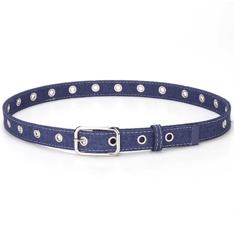Canvas Belt Ladies Pin Buckle Belt Wild Jeans Dress Female Students Classic Trend