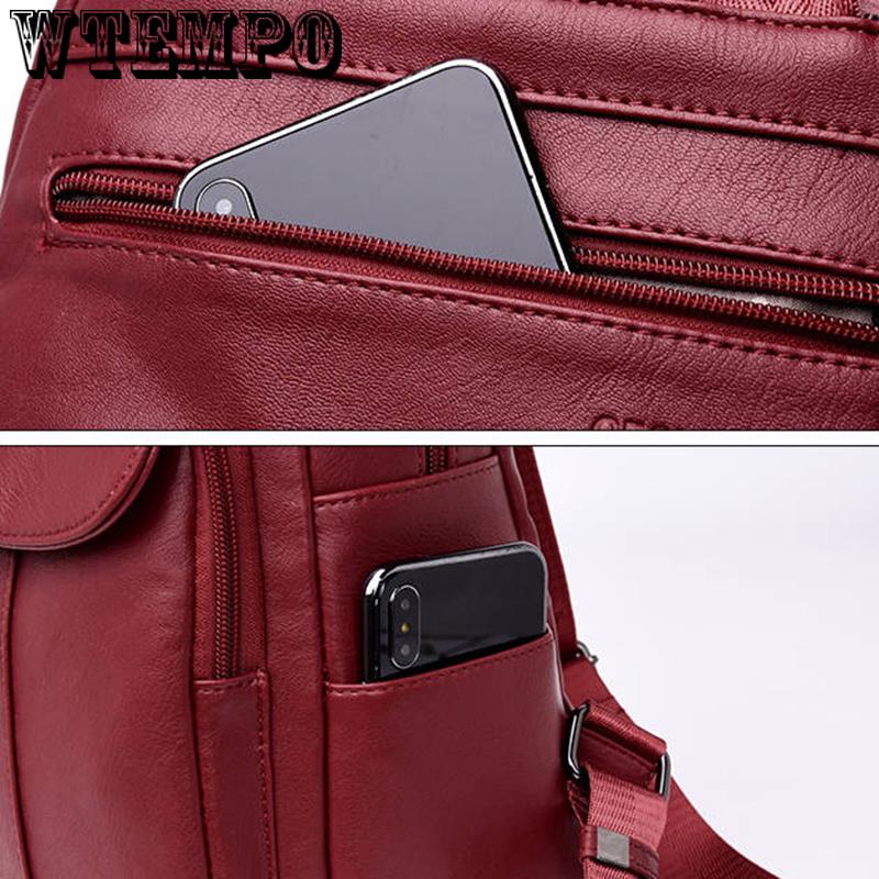 soft sheepskin Backpack Women Mini Backpack Fashion Causal Bags for Women Bag Rucksack