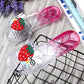 New Fruit Parent-child Slippers Female Summer Beach Fashion Transparent Slippers Soft Bottom