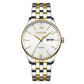 Men Business Watch Band Simple Fashion Analog Quartz Wrist Watch