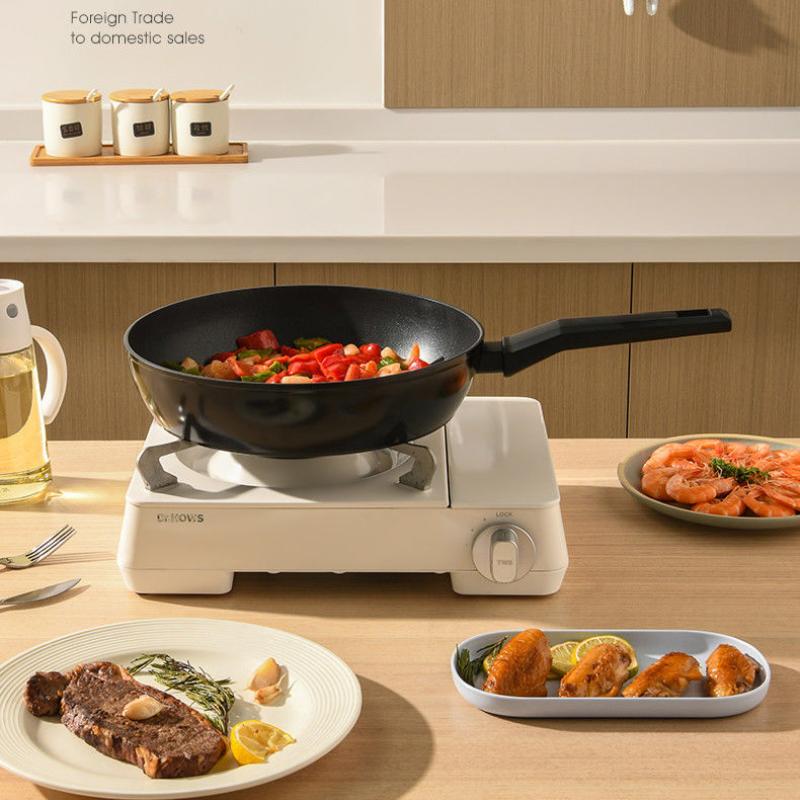 Pancake Household Flat-bottomed Non-stick Pan Multi-function Frying Pan Induction Cooker Gas Universal Cookware