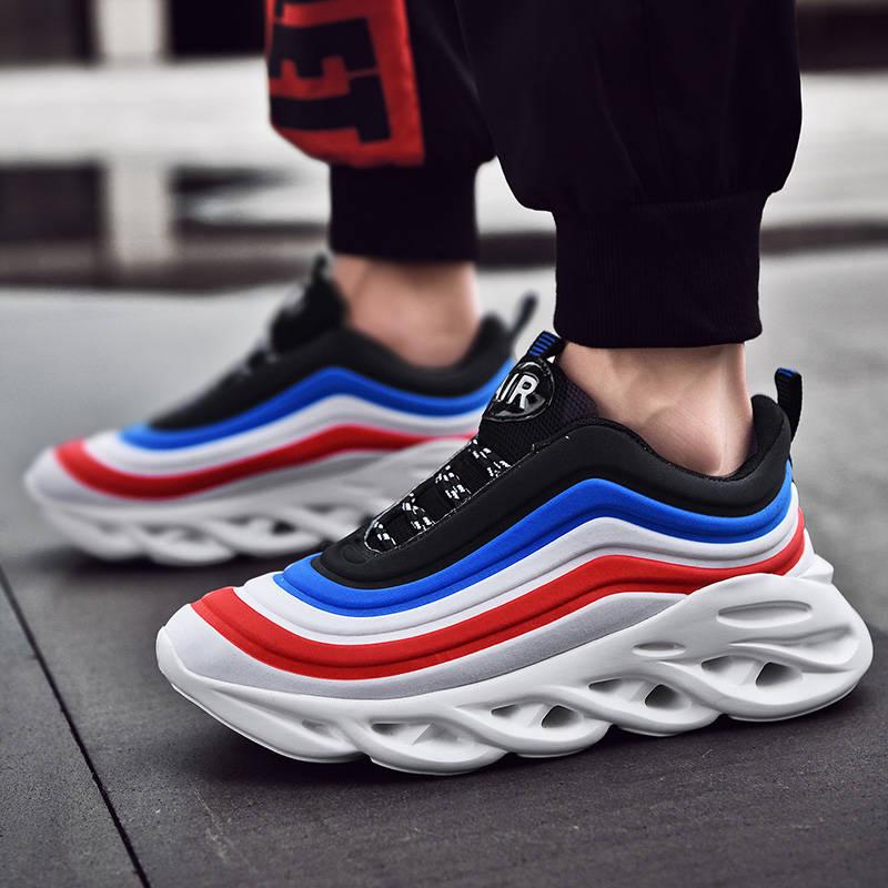 Coconut Shoes Men Breathable Daddy Shoes Running Shoes Light Non-slip Sports Shoes Jogging Sneaker