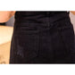 European and American Bag Hip Mesh Fashion Long Skirt Women's High Waist Denim Bias Cut Lace Stitching Skirt