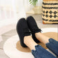 Old Beijing Cloth Shoes Women's Shoes Flat-soled Single Shoes Casual Work Shoes Female Black Soft-soled Dancing Net Shoes Mother Shoes Non-slip