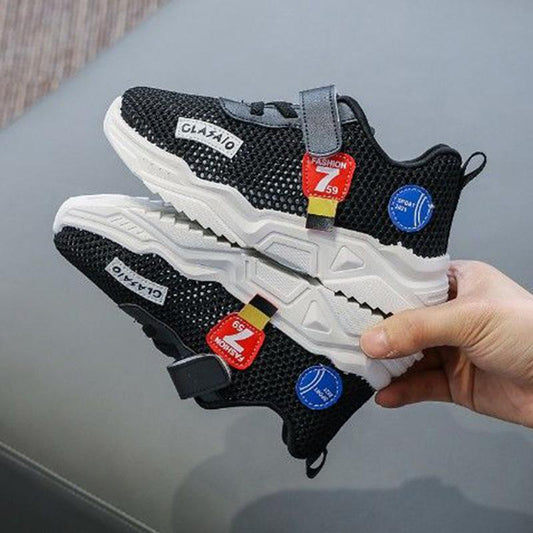 Children's Shoes Boys Shoes Mesh Breathable Summer Girls Children's Day White Shoes Children Girls Net Shoes