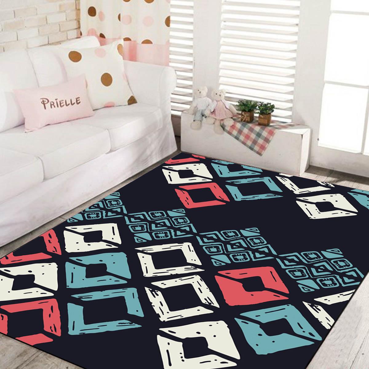 Modern Soft Carpets for Living Room Bedroom Rugs Geometric Area Rug Home Carpet Floor Door Mat