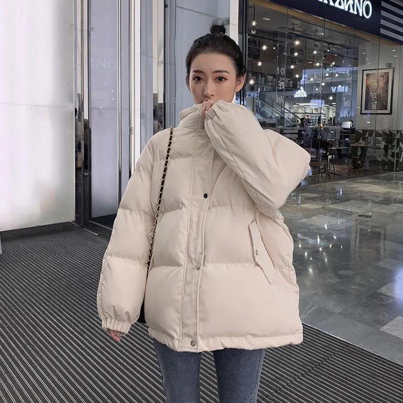 Winter Down Jacket Women Casual All-match Fashion Windbreaker Thick Warm Jacket