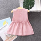 Girls' Cotton Skirt Summer Girls' Princess Skirt Children's Sleeveless Dress Baby Summer 1-4 Years Old