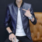 Autumn Men's PU Leather Jacket Male Fashion Male Jacket Casaco Masculino Casual Coat Male Clothing