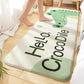 Imitation Cashmere Carpet Bedroom Bedside Blanket Short-haired Cartoon Pattern Cushion Sleeping and Sitting Household Carpet