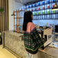 Autumn Winter  Women Fashion Sweater Casual Knitting Sweater Retro Print Round Neck Pullovers Loose Casual Long Sleeve Sweater