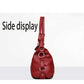 Trendy wild Woman bag Leather bag Big capacity European and American style Shoulder Handbag