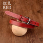 Belt Ladies Thin Waist Retro Belt Casual Jeans Belt Pure Color Simple