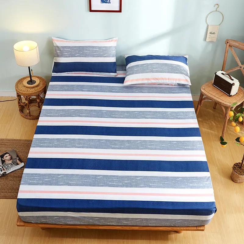 Single Piece Non-Slip Mattress Cover Home Textile Mattress Dust Protector Double Simmons Mattress Cover