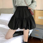 Design Sense Fluffy Short Skirt Autumn and Winter Chic Sweet Sexy Skirt A-line Bust Skirt Women's Clothing