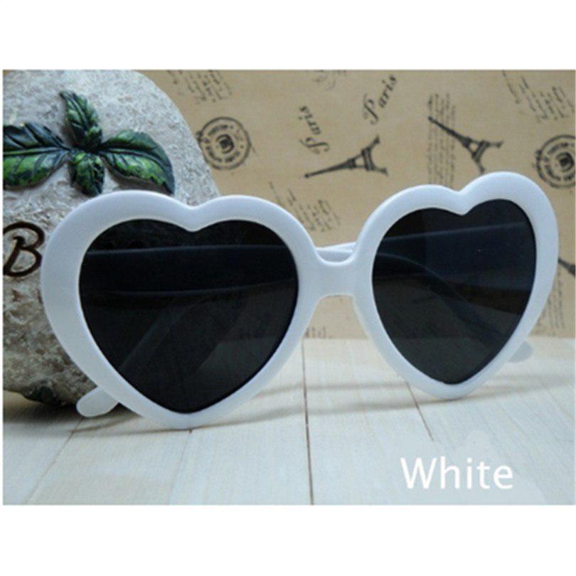 Love Heart Shaped Sunglasses Women Glasses Brand Designer Cat Eye Sun Glasses Retro Ladies Shopping