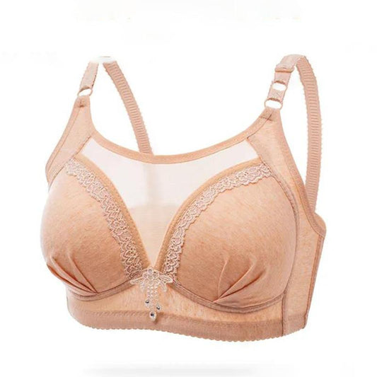 Large and Thin Anti-sagging Side Chest and Anti-sagging Beautiful Back Underwear Bra No Steel Ring Gathers Ladies Tube Top
