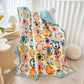 Children's Summer Quilt Kindergarten Baby Summer Cool Air Conditioner Thin Quilt Cartoon Infant Lunch Break Quilt Machine Washable