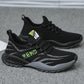 Casual Height Increasing Shoes Breathable Men's Shoes Flying Woven Sneakers Running Shoes