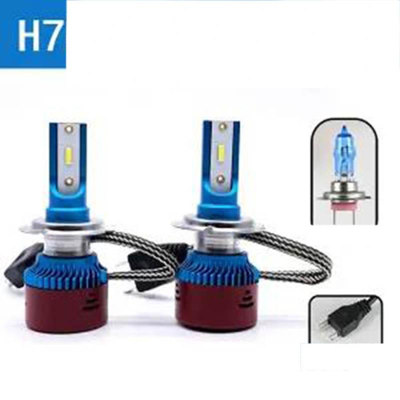 Car Led Headlight Super Bright Bulb H4 H7 H1 H8 H9 9006 9012 24V12V 180W Car Light Glare Lighting Headlight Spotlight Super White Light