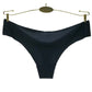 6 Pieces/set of Ice Silk Seamless T-shaped Panties Feminine Fashion Large Size Wide Belt Pure Color Panties
