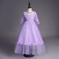 Children's Dresses Children's Princess Dresses Sleeves Girls Birthday Party Dresses Long Puff Skirts
