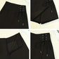 Women Skirts Large Size Casual A-line Mini Skirt Female Summer Solid Color Slim Lace-up Skirt High Waist Irregular Skirt