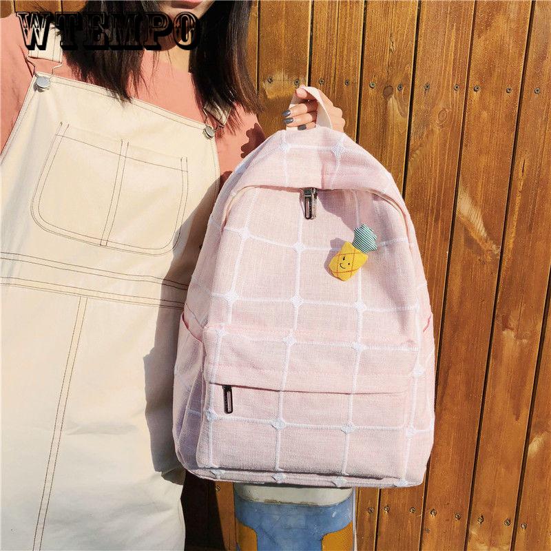 New Fashion Backpack Women Cute pineapple Backpacks for Teenage Girls School Bags Rucksack