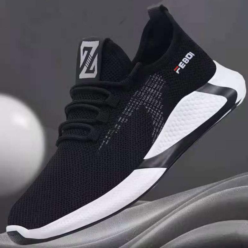 Spring Summer Breathable Single Shoes Men Lightweight Casual Sports Shoes Fitness Running Shoes Men Lightweight Breathable