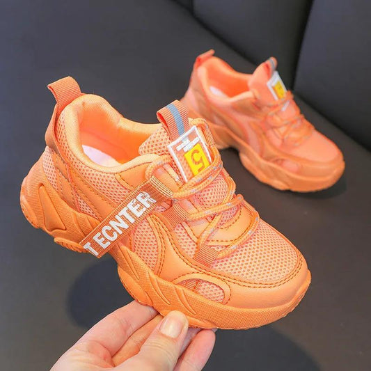New Arrivals Kids Shoes for Boys Baby Toddler Sneakers Fashion Boutique Breathable Little Children Girls Sports Shoes Size 26-37