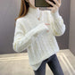 Sweaters Women Turtleneck Pullovers Female Knitted Oversize Sweater Long Sleeve Autumn Winter Bottoming Tops Basic Office