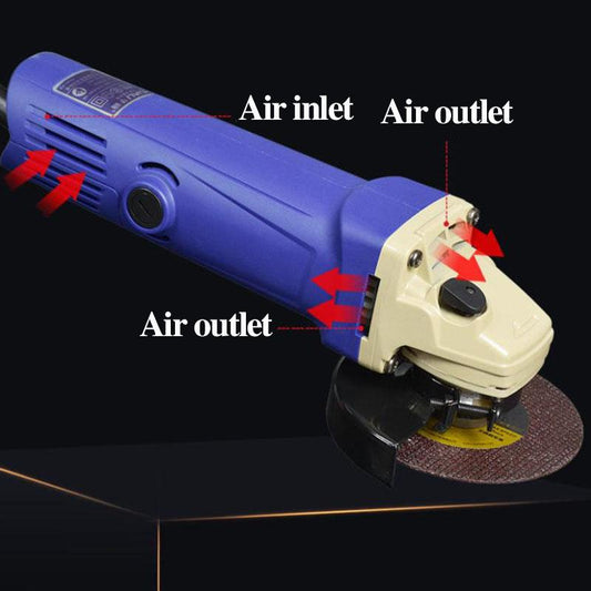 1500W Household Luxury Angle Grinder Set Handheld Power Tool Cutter Multi-function Polisher 15500RPM