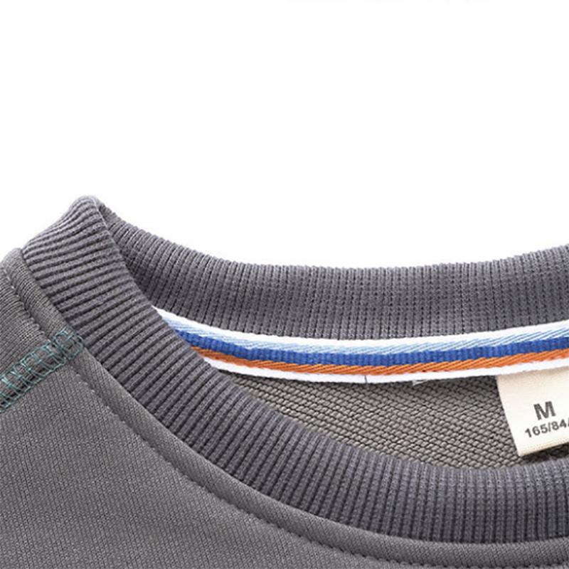 Sweater Men's Autumn Loose Round Neck Trend All-match Clothes Men's Long-sleeved Sweatshirts
