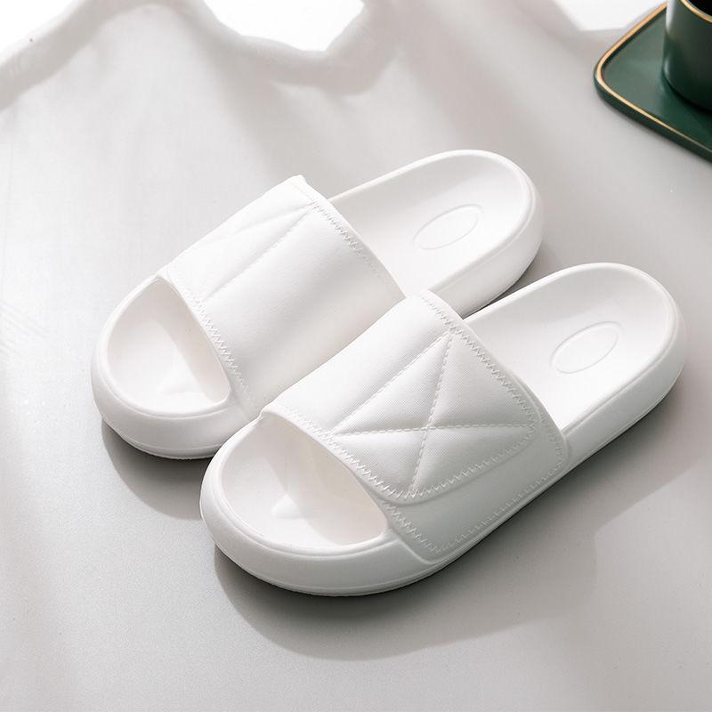 Summer Sandals Slippers Women's Thick-soled Indoor Home Non-slip Bathroom Slippers Beach Outer Wear High Slippers