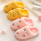 Children's Cotton Slippers Winter Warm Girl Cartoon Fruit Indoor Non Slip Plush Bag with Parent-child Baby Slippers Boy