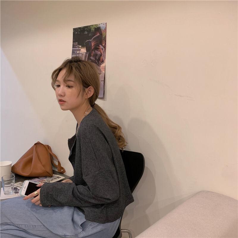 Summer Women Casual Long Sleeve Fall Loose O-Neck T Shirt Elegant Femme Tops Pullovers