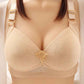 Large Size Comfortable No Steel Ring Thin Bra Gathers The Auxiliary Breasts Anti-sagging Adjustable Anti-glare Sports Bra