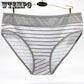 WTEMPO 6 Pcs/Lot plus size Women Panties Cotton Female Underwear Sexy Briefs Lingerie Striped Print