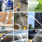 High Pressure Car Wash Water Gun Household Multifunctional Powerful Water Gun Watering Car Wash Artifact Metal Water Gun Head
