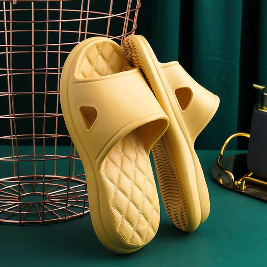 Summer Couples Home Indoor Deodorant Slippers Household Thick-soled Non-slip Sandals and Slippers