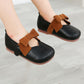 Girls Shoes 2021 Leather Soft Sole Princess Shoes Spring and Autumn Baby Shoes Children's Women 3 To 4 Years Old Small Leather Shoes