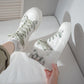 Student Casual High-top Canvas Shoes Fashion Korean Women's Martin Boots All-match Platform Dissolving Shoes