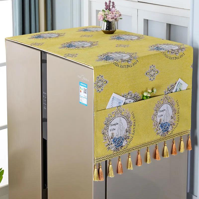 Refrigerator Hanging Bag Kitchen Dustproof Storage Range Cover Decorative Waterproof