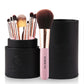 Makeup Brush Plastic Handle Man-Made Fiber Pink Bag Iron Gift Makeup