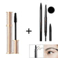 Brow pencil eyeliner lipstick set Tree Mascara Waterproof Elongation Not Matte Long Lasting